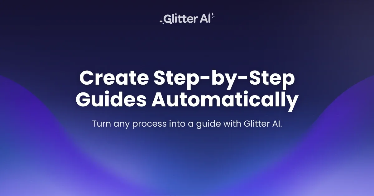 Preview of Glitter AI