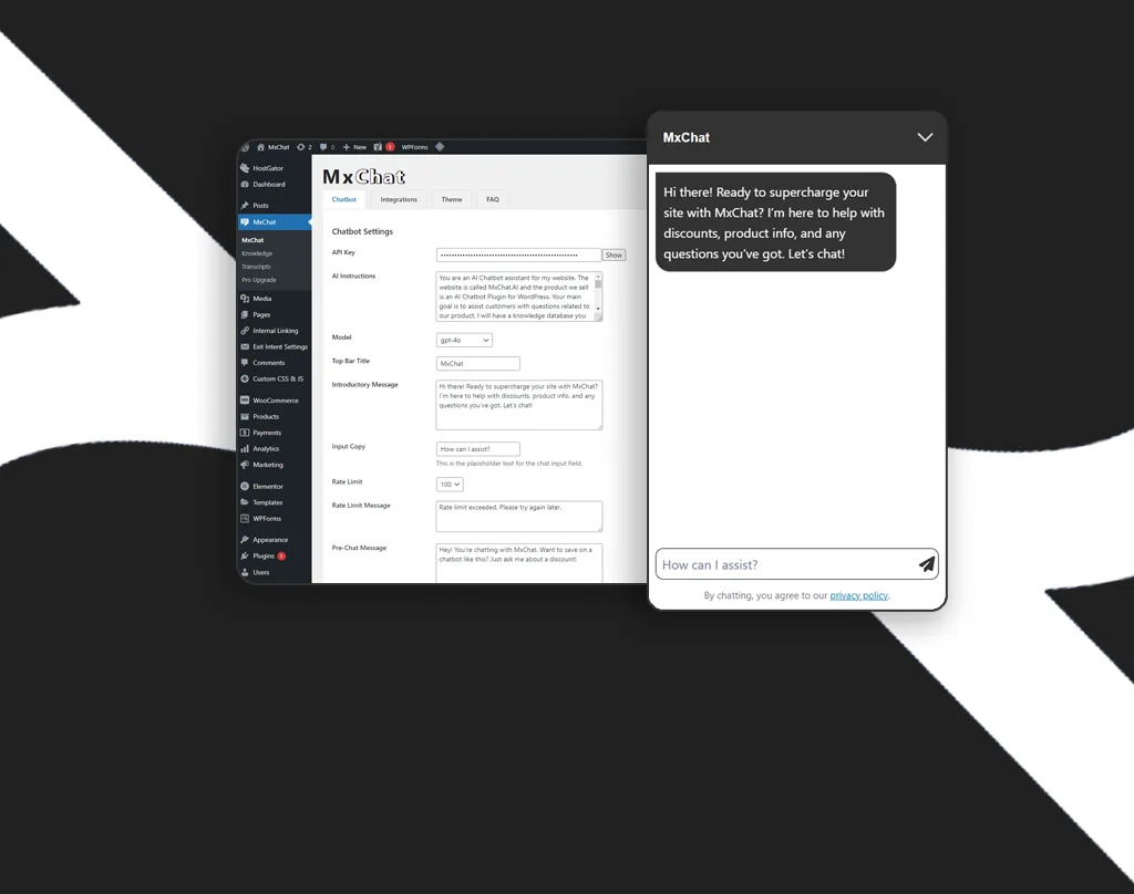 Preview of MxChat