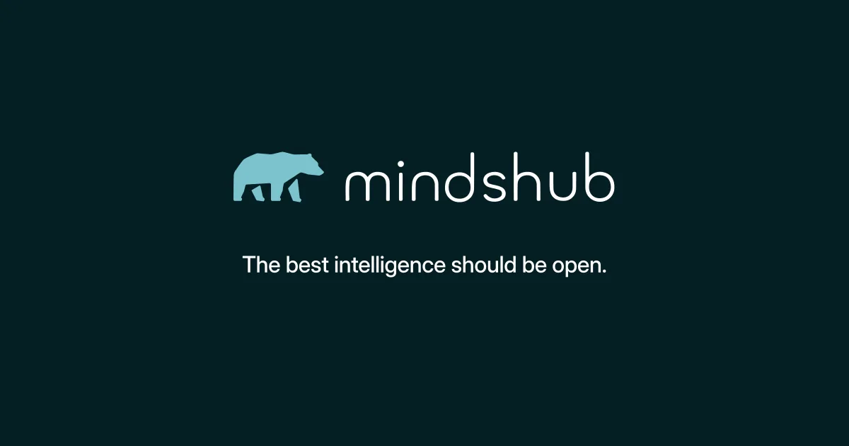 Preview of MindsHub by MindsDB
