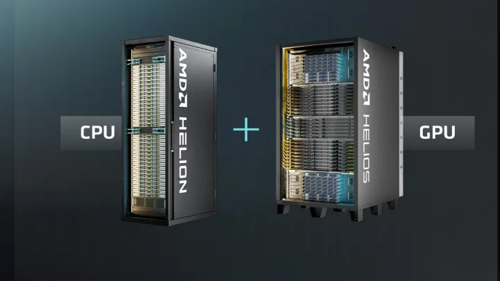 Image for: 32,768 cores and 74 petaflops: AMD’s monster new rack for AI agents could be too much for traditional data centers