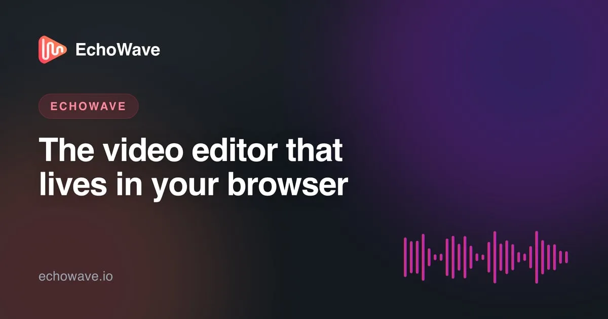 Preview of Echowave