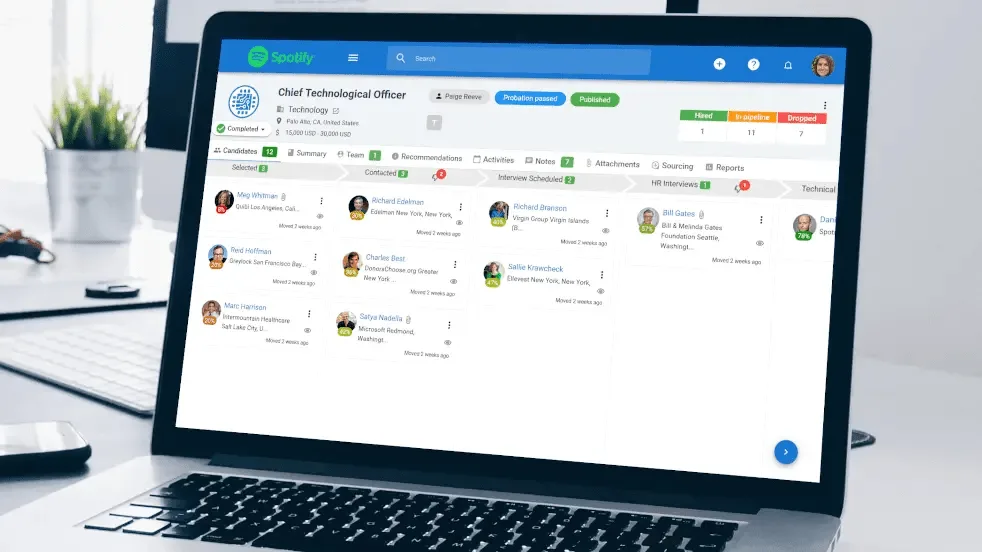 Preview of Leading AI Recruitment Software
