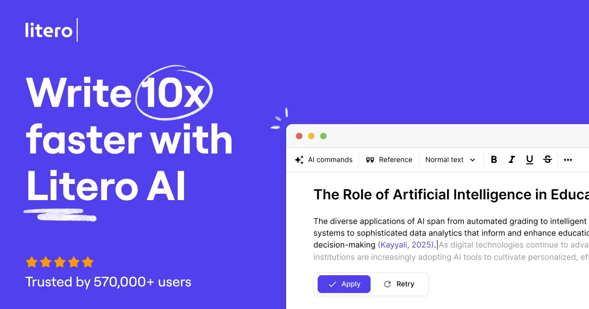 Preview of Litero AI