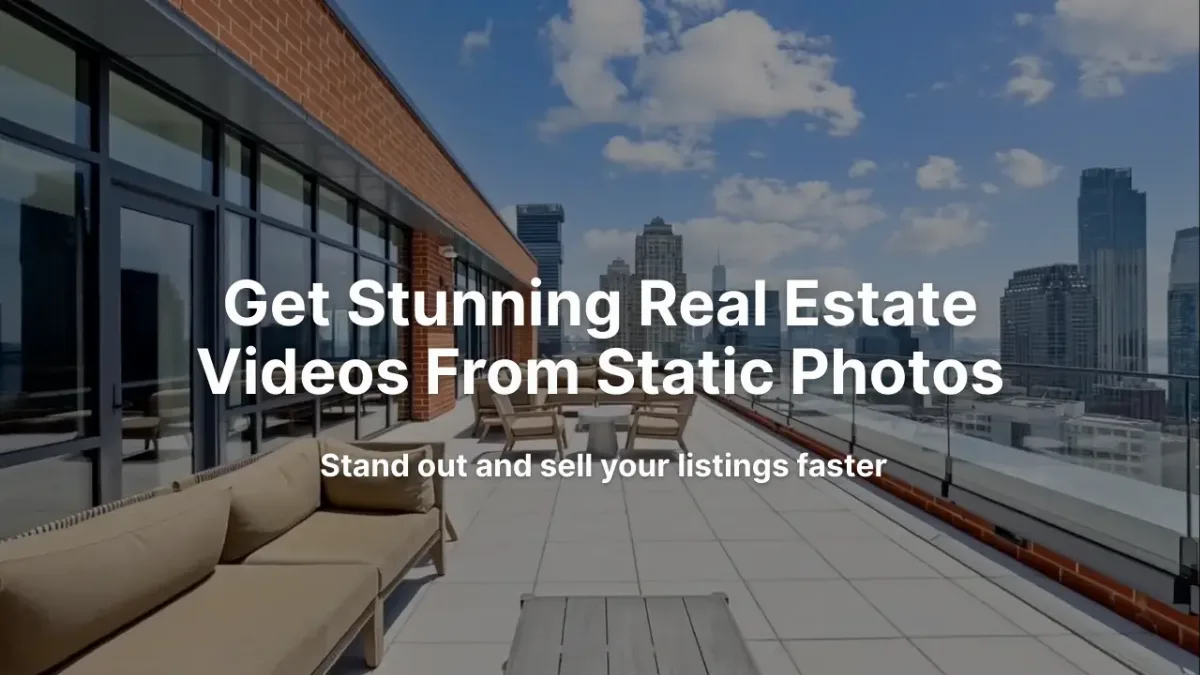 Preview of AI Real Estate Video Maker & Editor