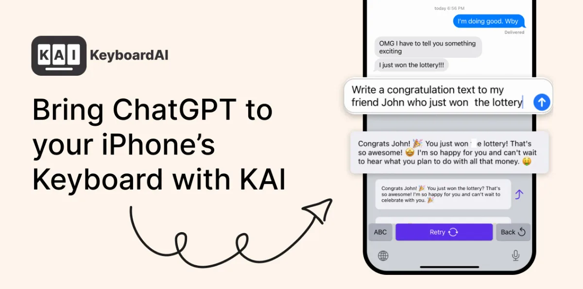 Preview of KAI | KeyboardAI App