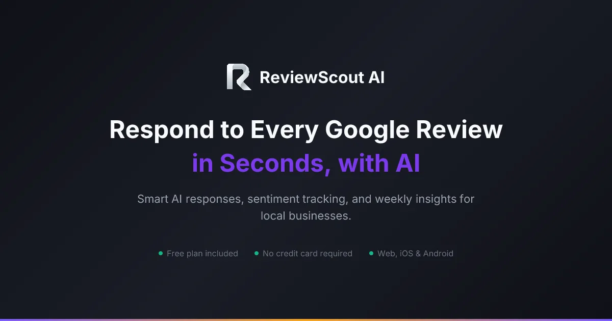 Preview of ReviewScout AI