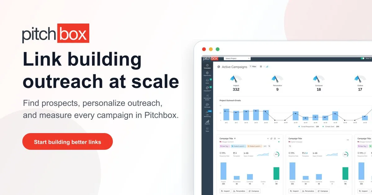 Preview of Pitchbox