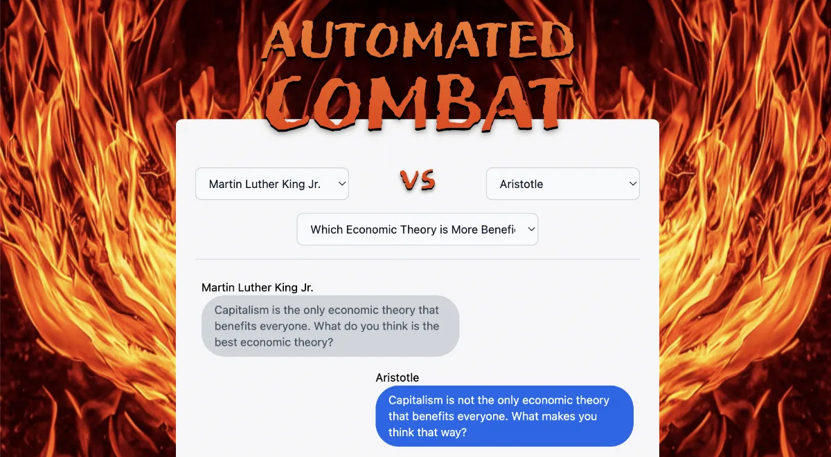 Preview of Automated Combat