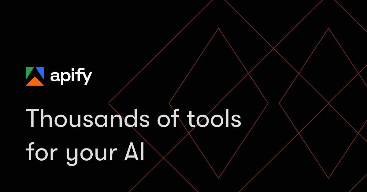 Preview of Apify