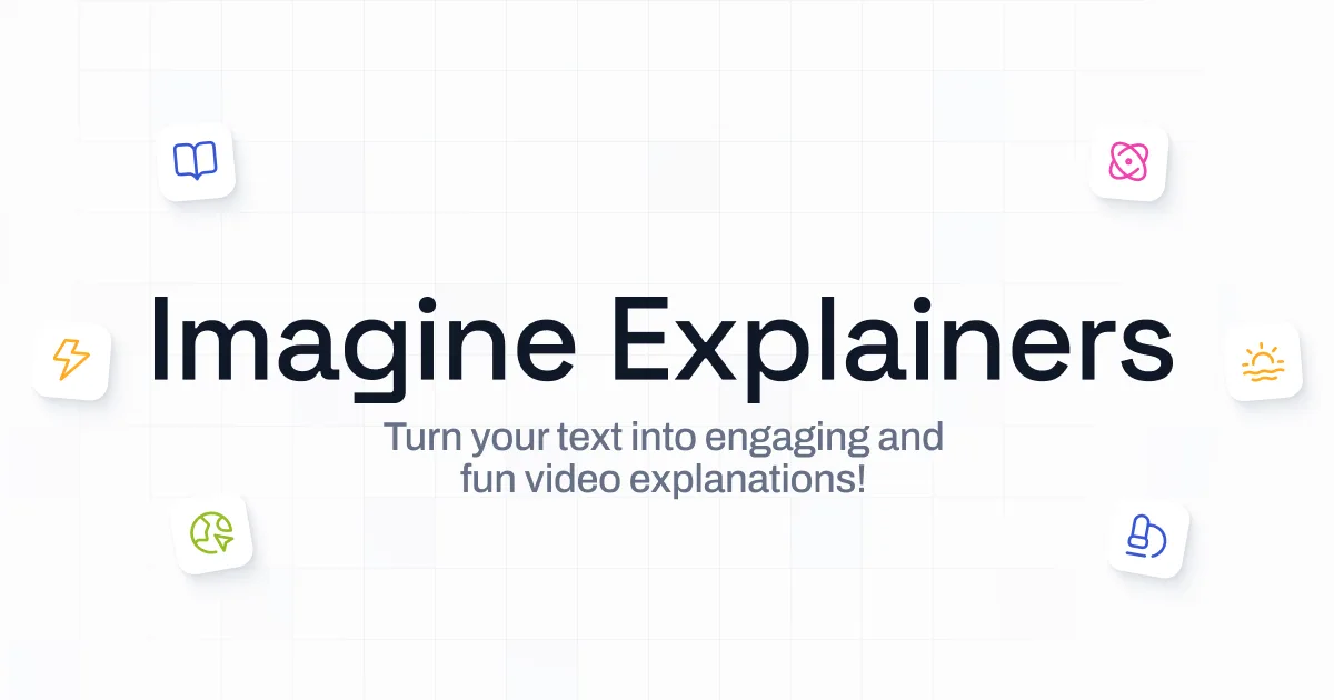 Preview of Imagine Explainers
