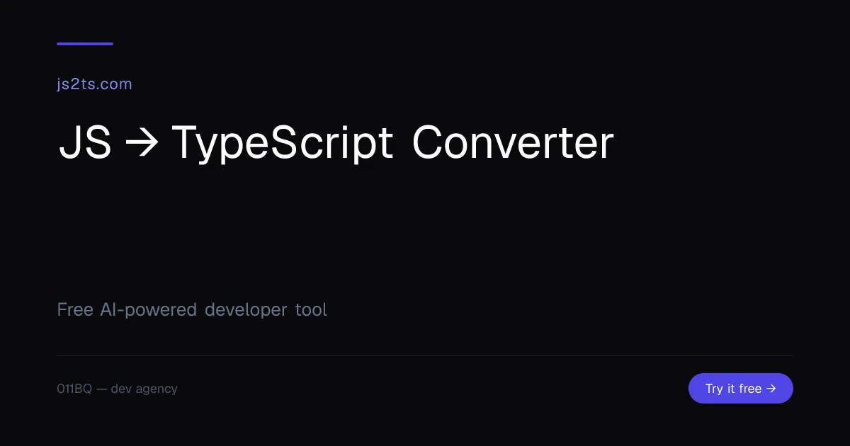 Preview of JS2TS