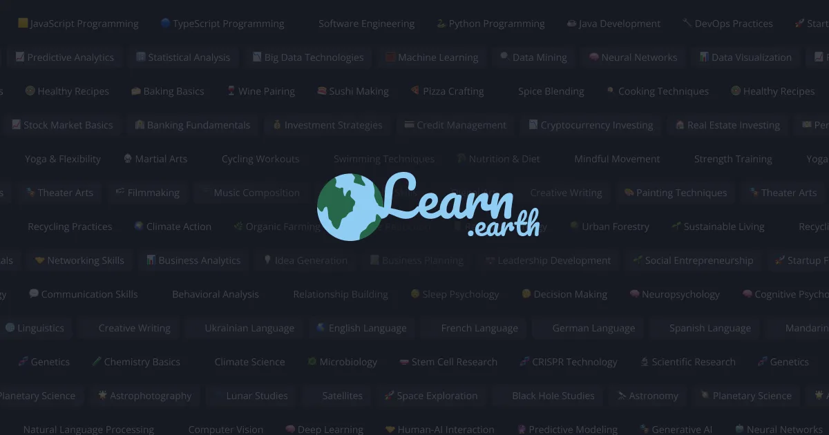 Preview of Learn Earth