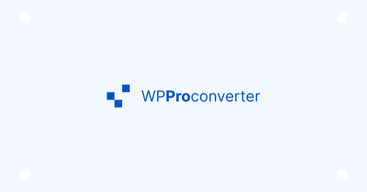 Preview of WP Pro Converter