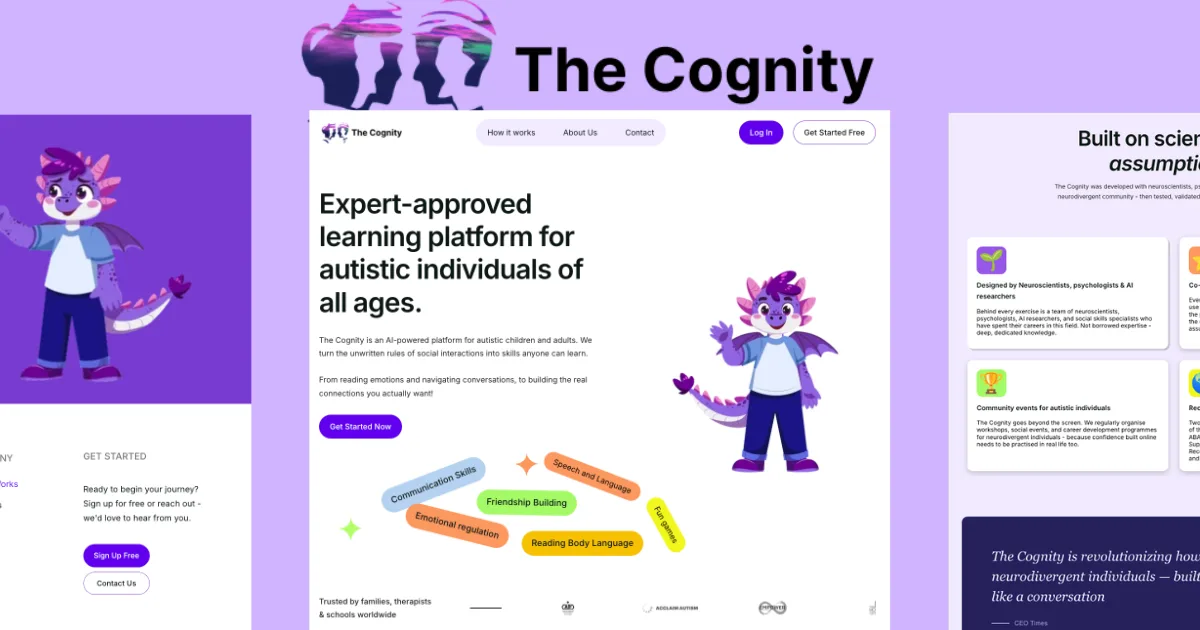 Preview of The Cognity Â· Train your Social Skills