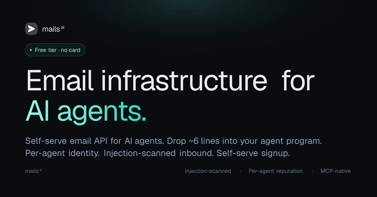 Preview of Mails.ai