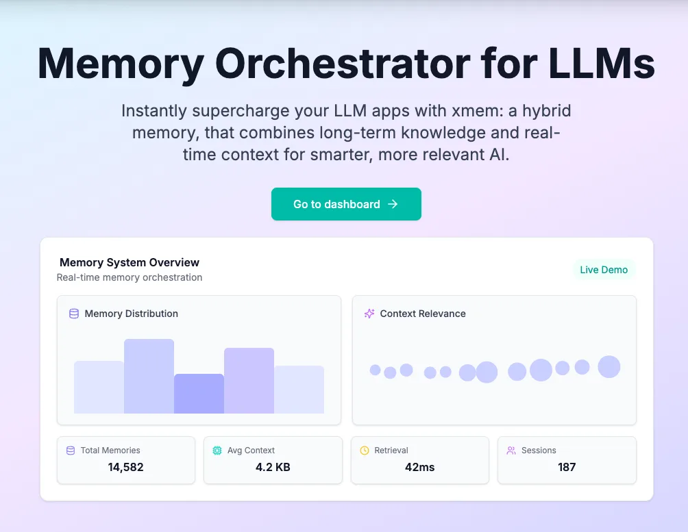 Preview of xMem