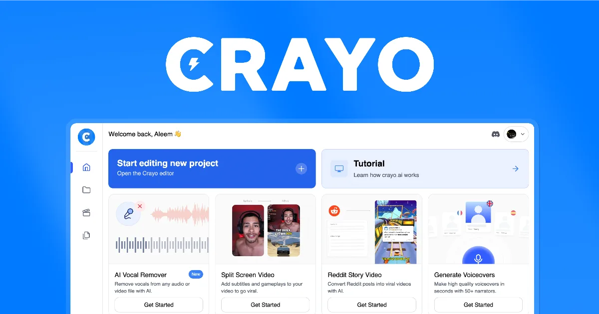 Preview of Crayo AI