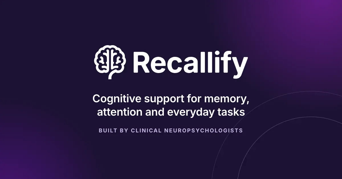 Preview of Recallify