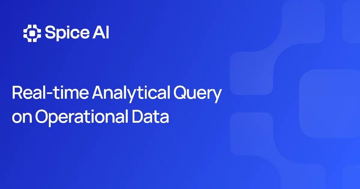 Preview of Spice AI