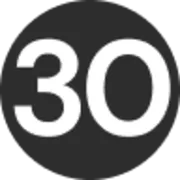 30characters logo