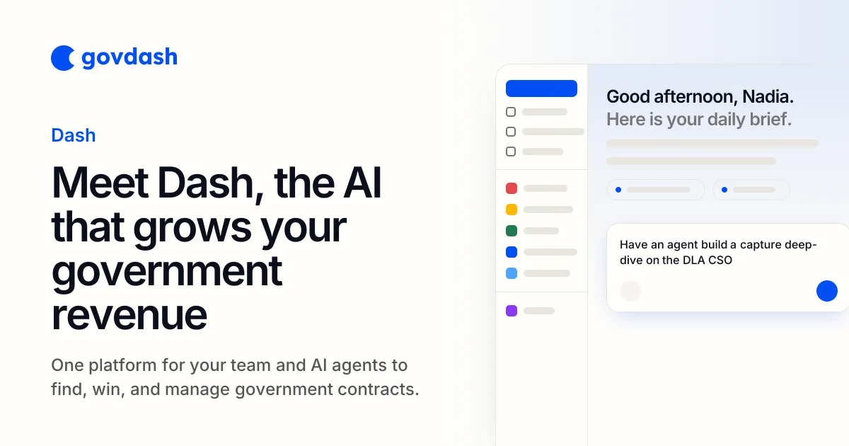 Preview of GovDash
