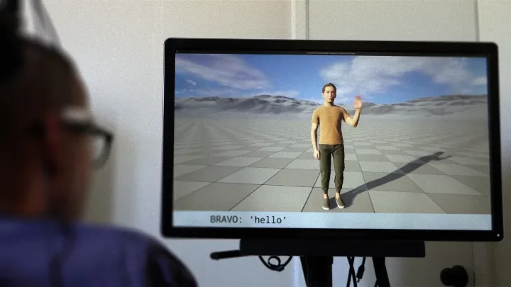Image for: This AI-powered brain implant hints at the future of human interaction