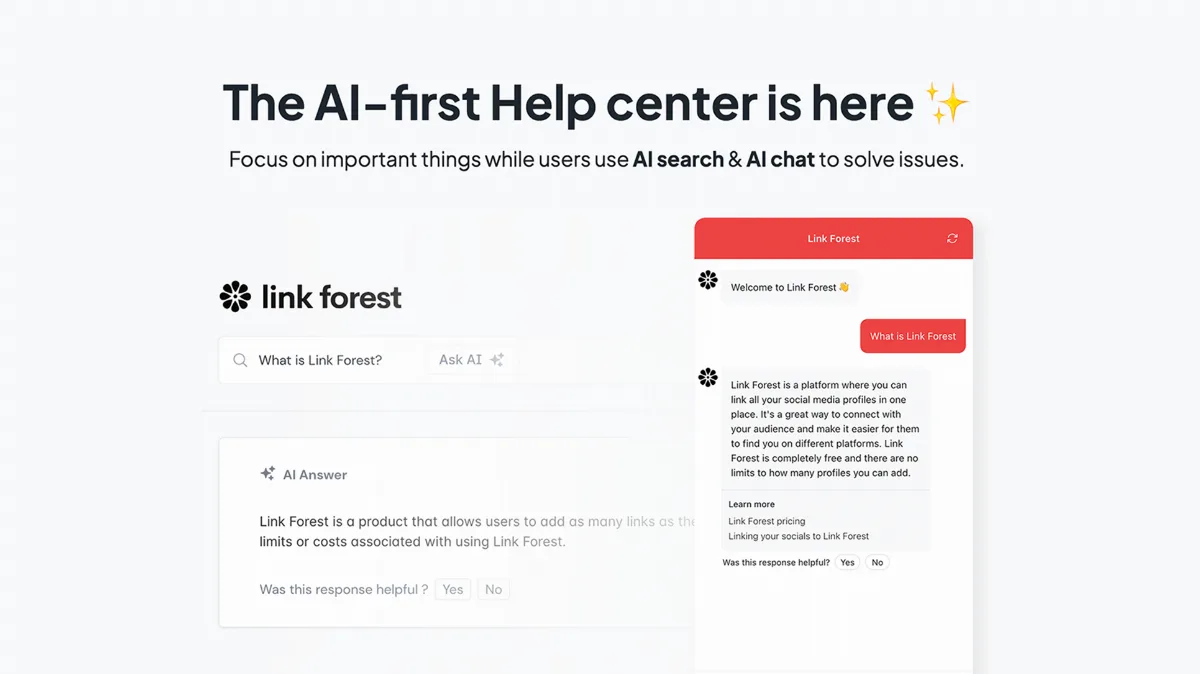 Preview of AI-first customer support software