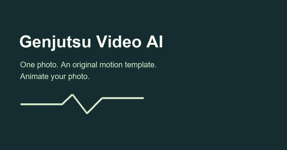 Preview of Genjutsu Video AI