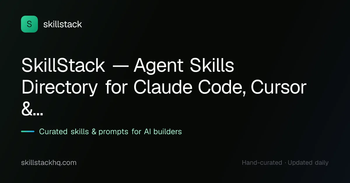 Preview of SkillStack