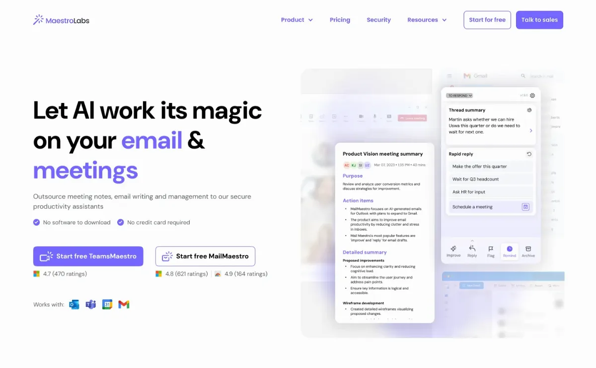 Preview of Flowrite is now MailMaestro