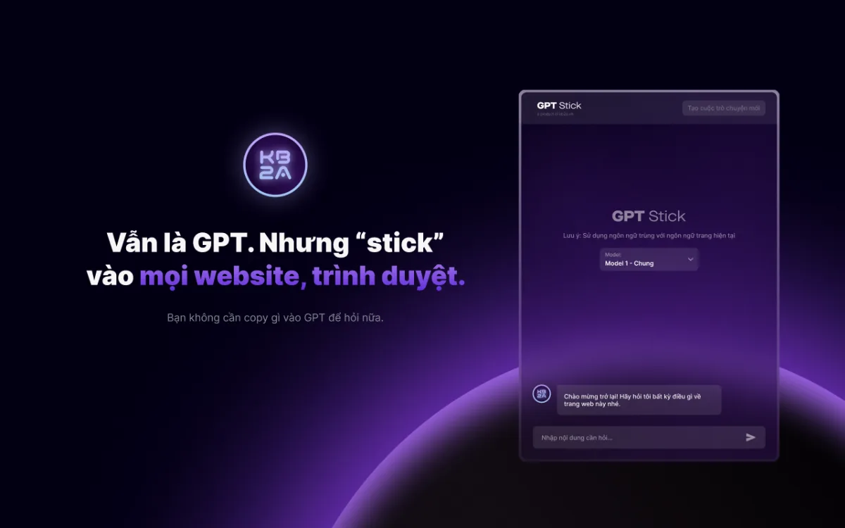 Preview of GPT Stick