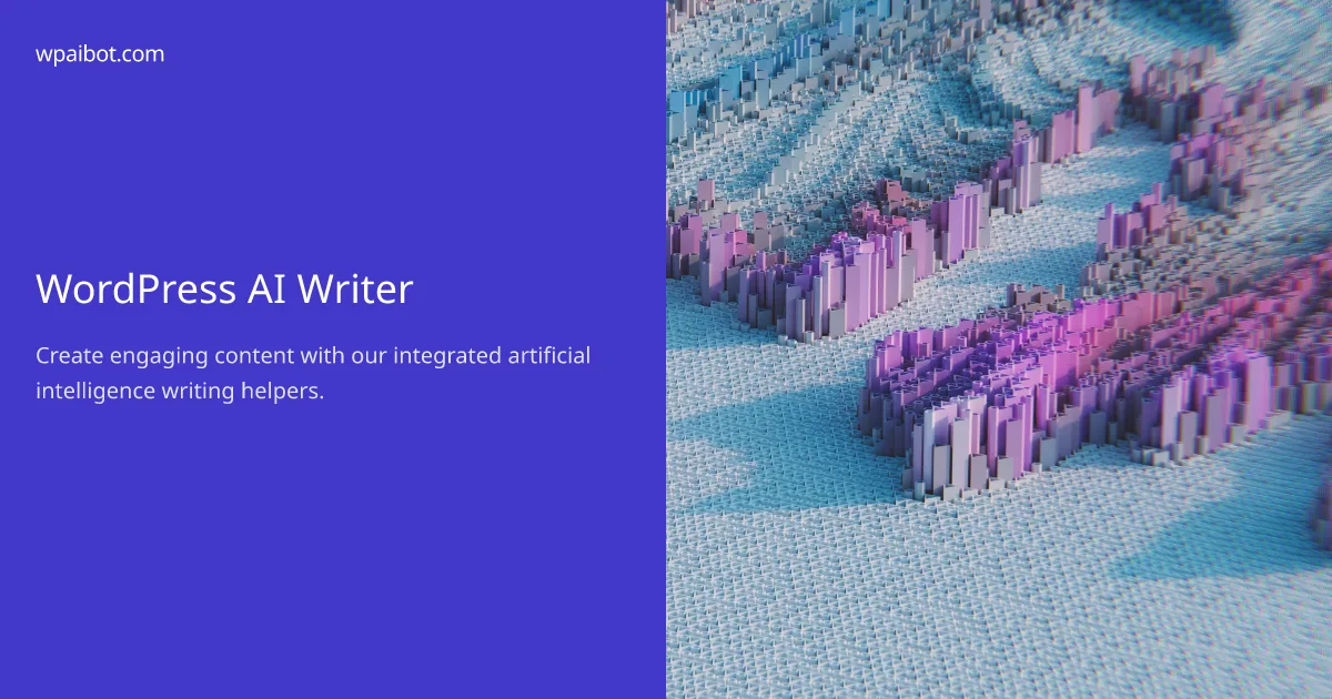Preview of We help you create content in WordPress